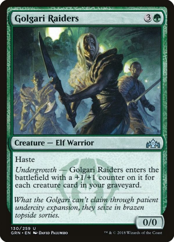 Golgari Raiders - Guilds of Ravnica-(130)-Foil