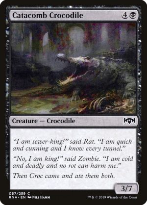 Catacomb Crocodile - Ravnica Allegiance-(067)