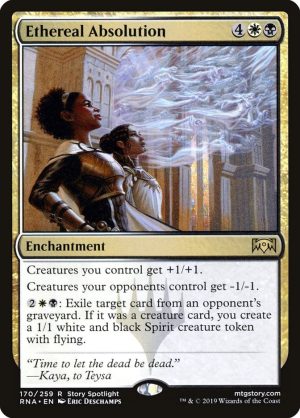Ethereal Absolution - Ravnica Allegiance-(170)-Foil