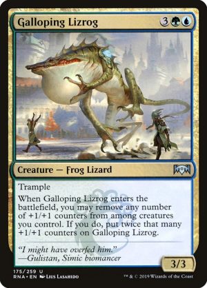 Galloping Lizrog - Ravnica Allegiance-(175)