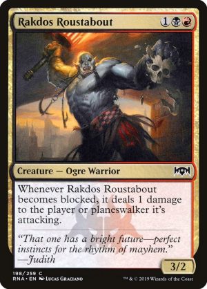 Rakdos Roustabout - Ravnica Allegiance-(198)