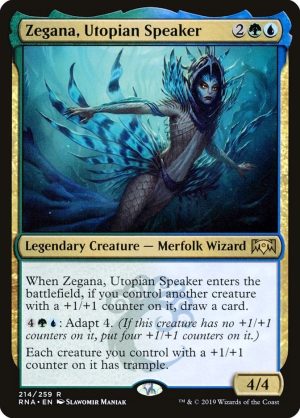 Zegana, Utopian Speaker - Ravnica Allegiance-(214)