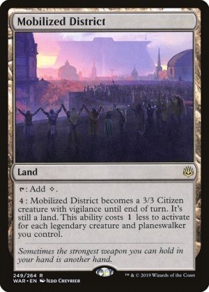 Mobilized District - War of the Spark-(249)-Foil