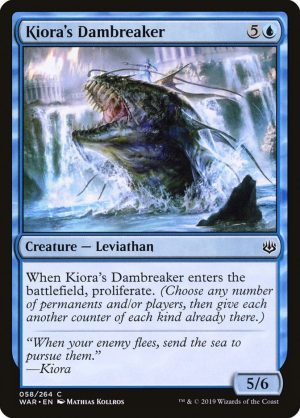 Kiora's Dambreaker - War of the Spark-(058)