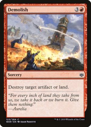 Demolish - War of the Spark-(123)-Foil