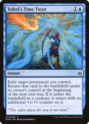 Teferi's Time Twist - War of the Spark-(072)-Foil