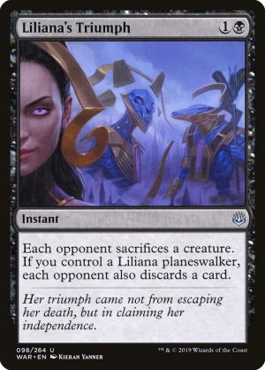 Liliana's Triumph - War of the Spark-(098)-Foil