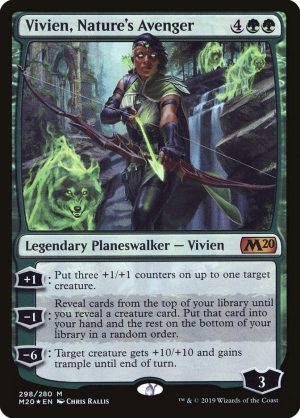 Vivien, Nature's Avenger - Core Set 2020-(298)-Foil