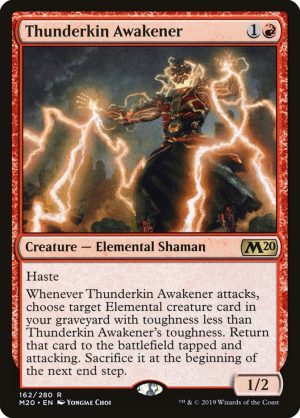 Thunderkin Awakener - Core Set 2020-(162)-Foil