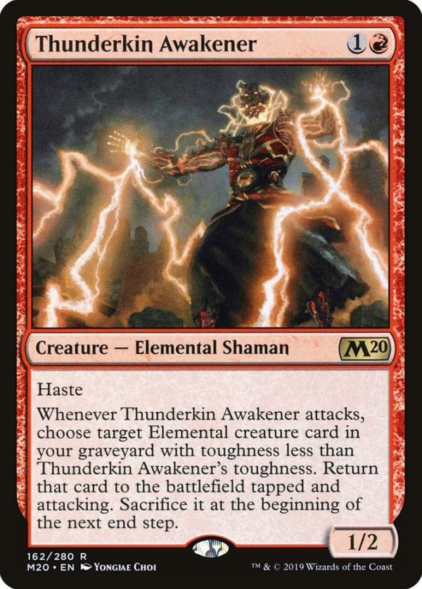 Thunderkin Awakener - Core Set 2020-(162)-Foil