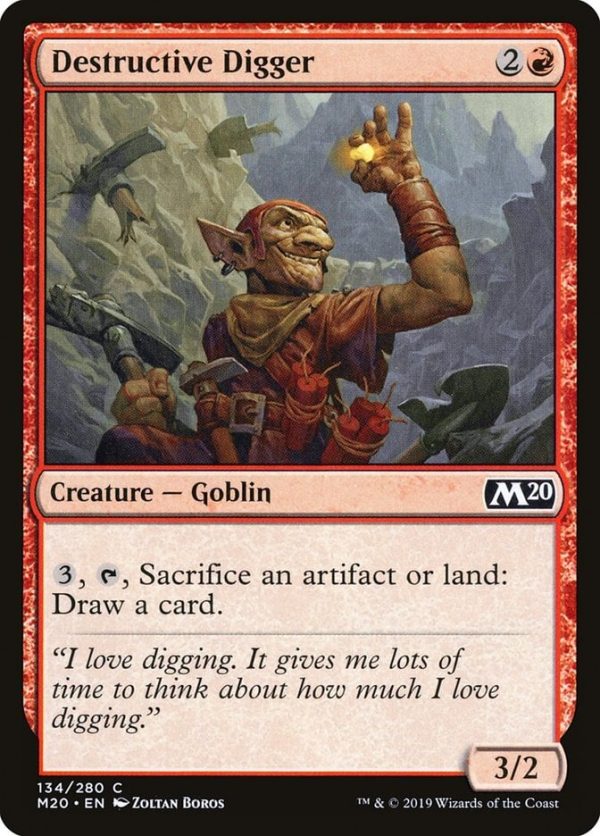 Destructive Digger - Core Set 2020-(134)