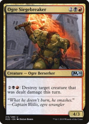 Ogre Siegebreaker - Core Set 2020-(215)