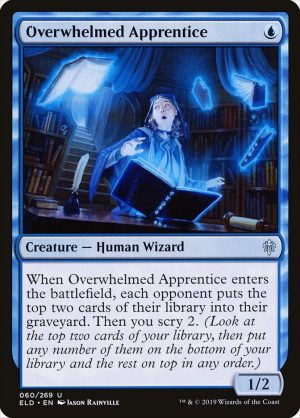 Overwhelmed Apprentice - Throne of Eldraine-(060)