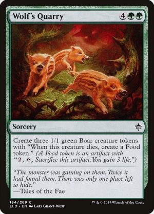 Wolf's Quarry - Throne of Eldraine-(184)