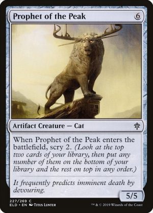Prophet of the Peak - Throne of Eldraine-(227)-Foil