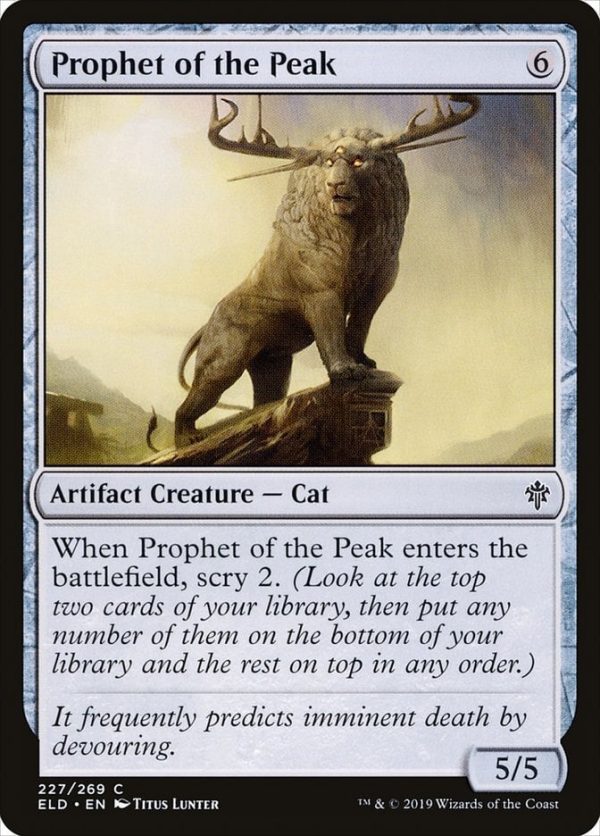 Prophet of the Peak - Throne of Eldraine-(227)-Foil