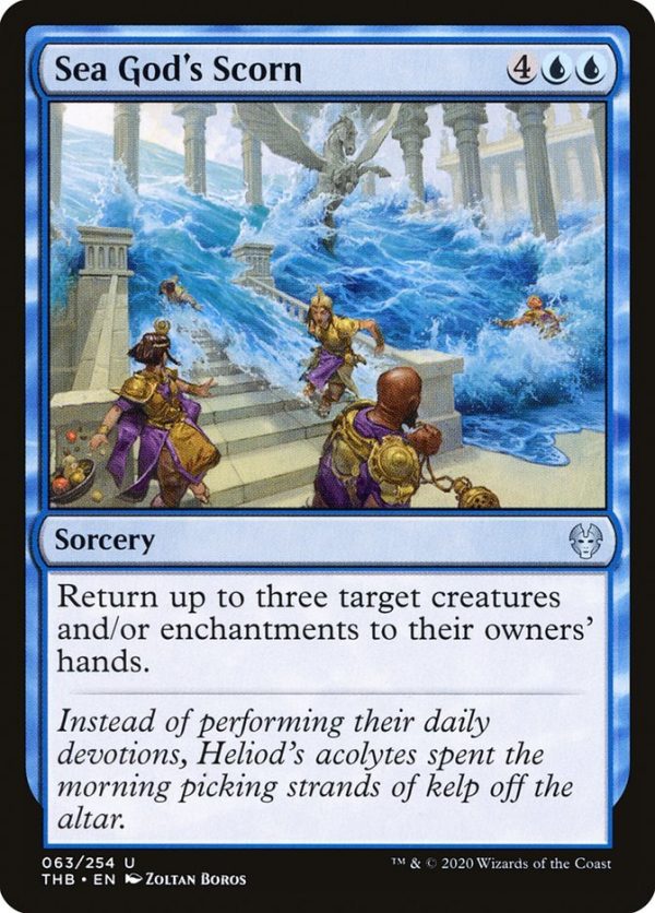 Sea God's Scorn - Theros Beyond Death-(063)-Foil