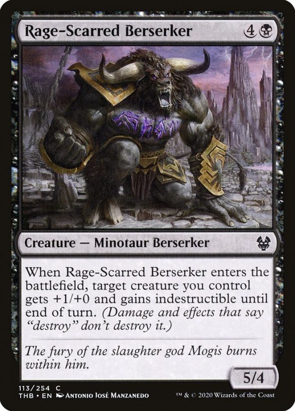 Rage-Scarred Berserker - Theros Beyond Death-(113)