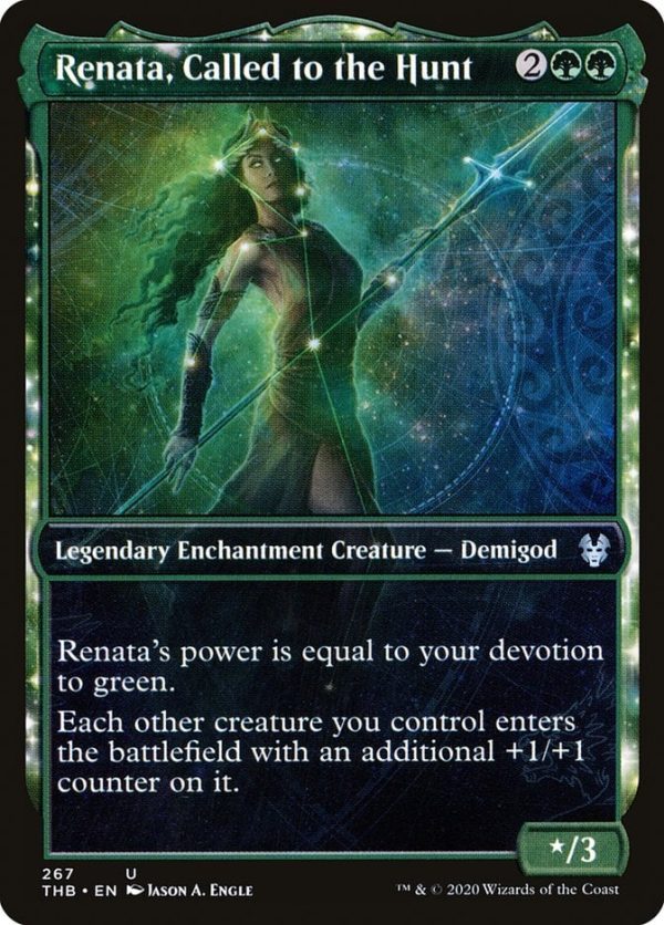 Renata, Called to the Hunt - Theros Beyond Death-(267)-Foil