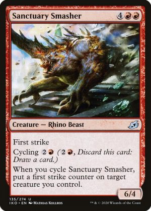Sanctuary Smasher - Ikoria: Lair of Behemoths-(135)-Foil