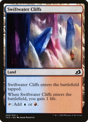 Swiftwater Cliffs - Ikoria: Lair of Behemoths-(255)-Foil