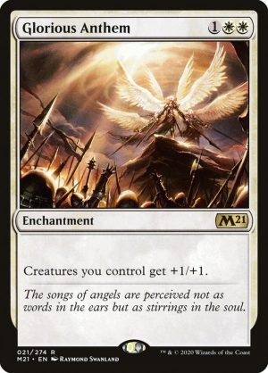 Glorious Anthem - Core Set 2021-(021)