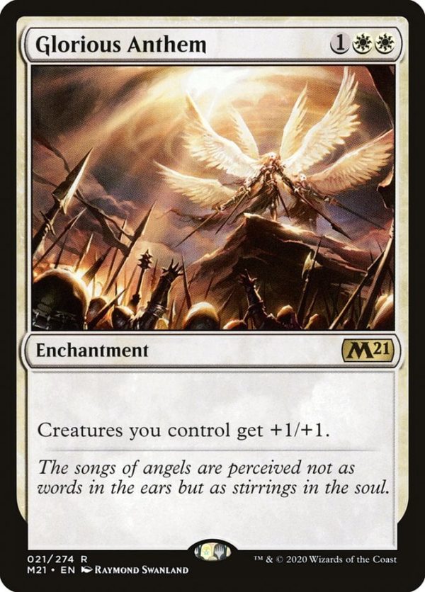 Glorious Anthem - Core Set 2021-(021)