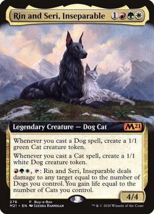 Rin and Seri, Inseparable - Core Set 2021-(278)-Foil