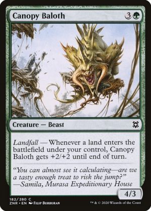 Canopy Baloth - Zendikar Rising-(182)
