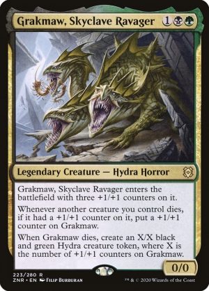 Grakmaw, Skyclave Ravager - Zendikar Rising-(223)-Foil