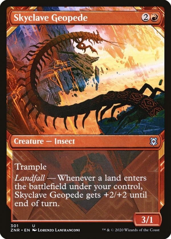 Skyclave Geopede - Zendikar Rising-(301)
