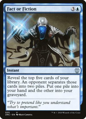 Fact or Fiction - Zendikar Rising Commander-(025)