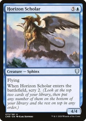 Horizon Scholar - Commander Legends-(073)-Foil