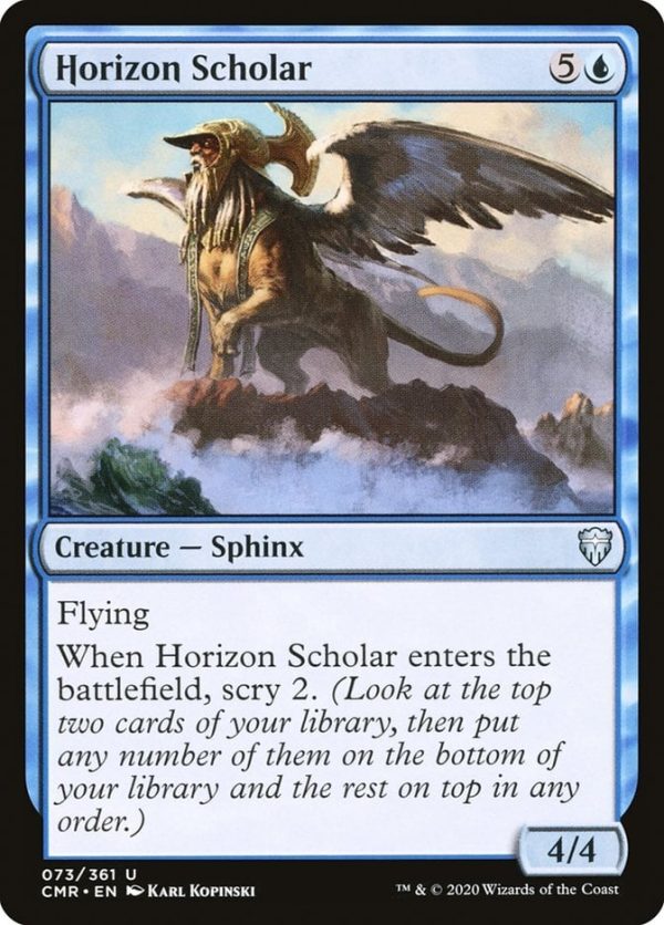 Horizon Scholar - Commander Legends-(073)-Foil