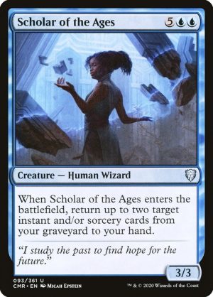 Scholar of the Ages - Commander Legends-(093)-Foil