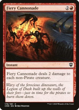 Fiery Cannonade - Commander Legends-(178)