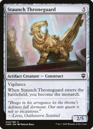 Staunch Throneguard - Commander Legends-(344)