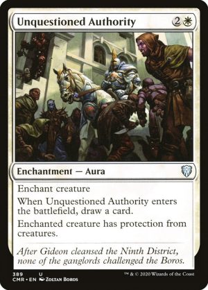 Unquestioned Authority - Commander Legends-(389)