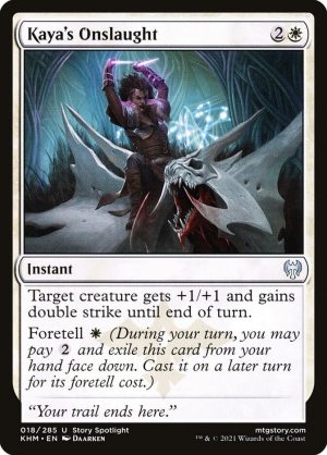 Kaya's Onslaught - Kaldheim-(018)