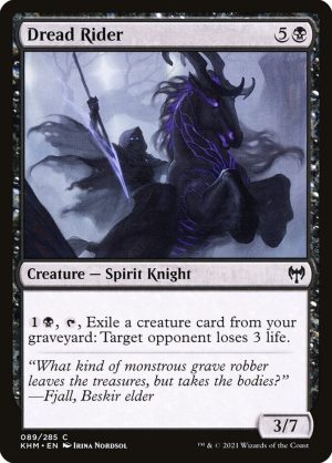 Dread Rider - Kaldheim-(089)-Foil