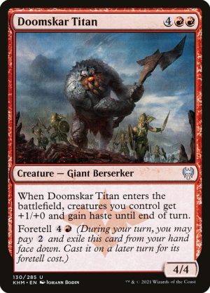 Doomskar Titan - Kaldheim-(130)-Foil