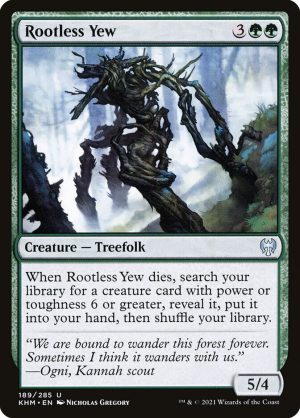 Rootless Yew - Kaldheim-(189)-Foil