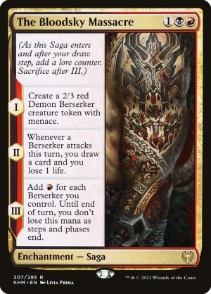 The Bloodsky Massacre - Kaldheim-(207)-Foil