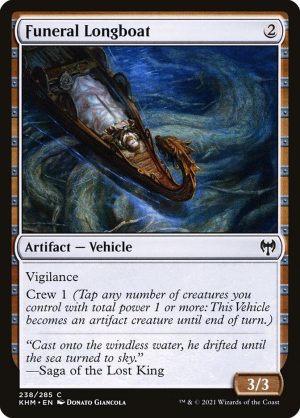 Funeral Longboat - Kaldheim-(238)-Foil