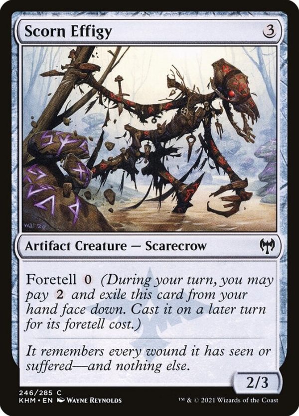 Scorn Effigy - Kaldheim-(246)-Foil