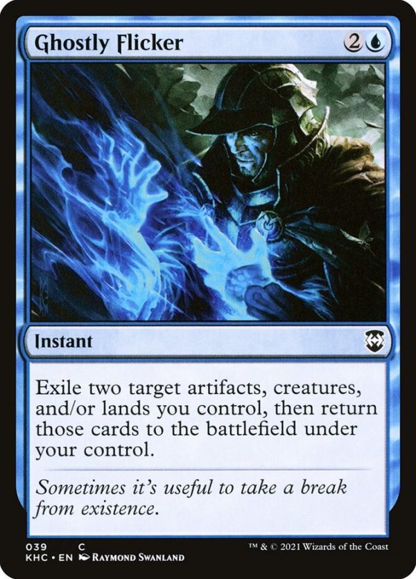 Ghostly Flicker - Kaldheim Commander-(039)