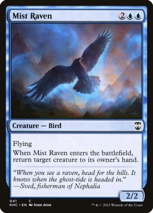 Mist Raven - Kaldheim Commander-(041)