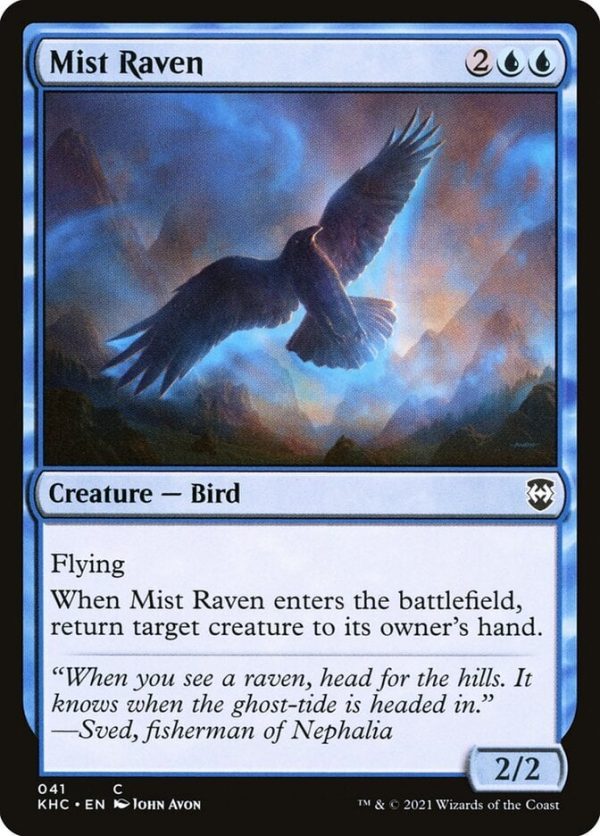 Mist Raven - Kaldheim Commander-(041)