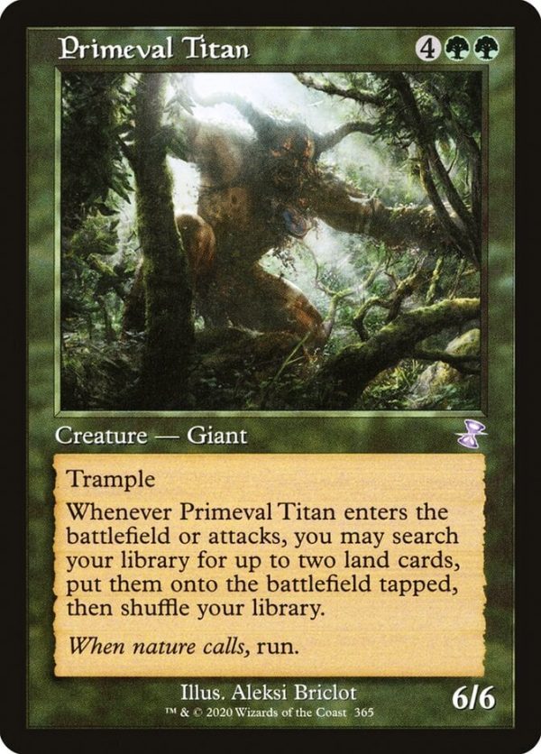 Primeval Titan - Time Spiral Remastered-(365)
