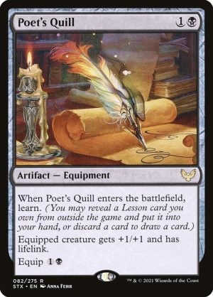 Poet's Quill - Strixhaven: School of Mages-(082)
